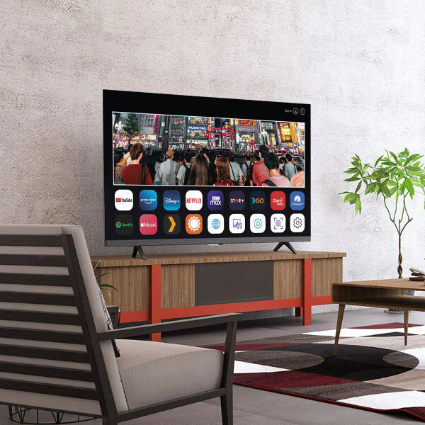 Smart Tv Punktal Pk-55 Web Frameless 4k 55" TV 55 PUNKTAL PK-55WEB