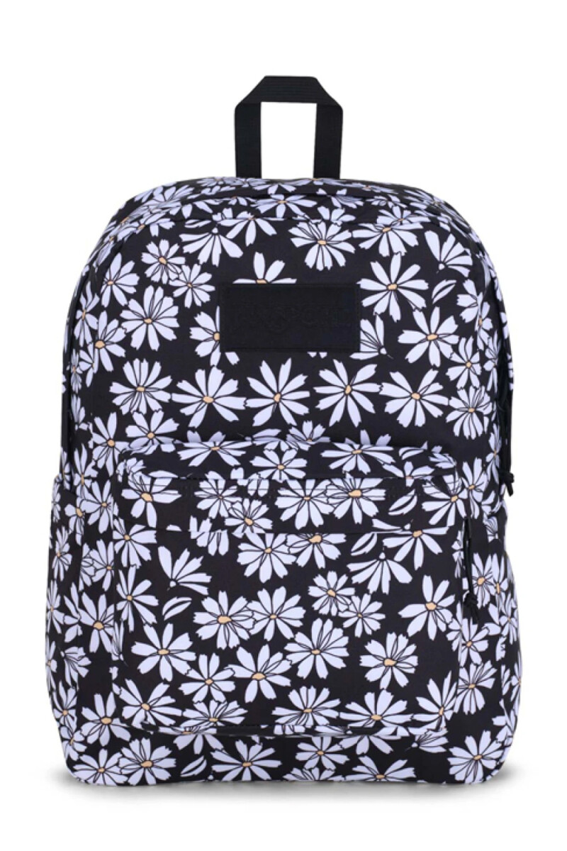 MOCHILA JANSPORT SUPERBREAK - PUNK PANSIES BLACK 