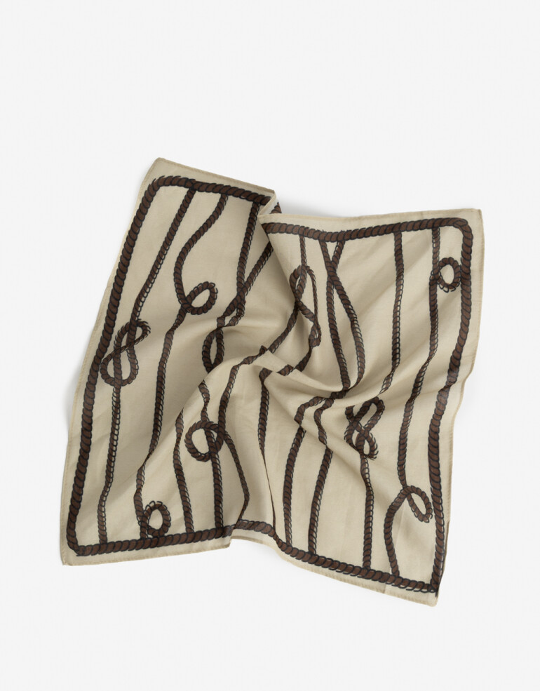 Pañuelos Raso Algodón Pañuelo De Algodón Orgánico - Combinacion Multicolor