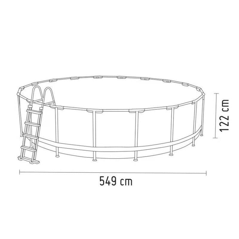 Piscina estructural Best Way 24300 litros Piscina estructural Best Way 24300 litros