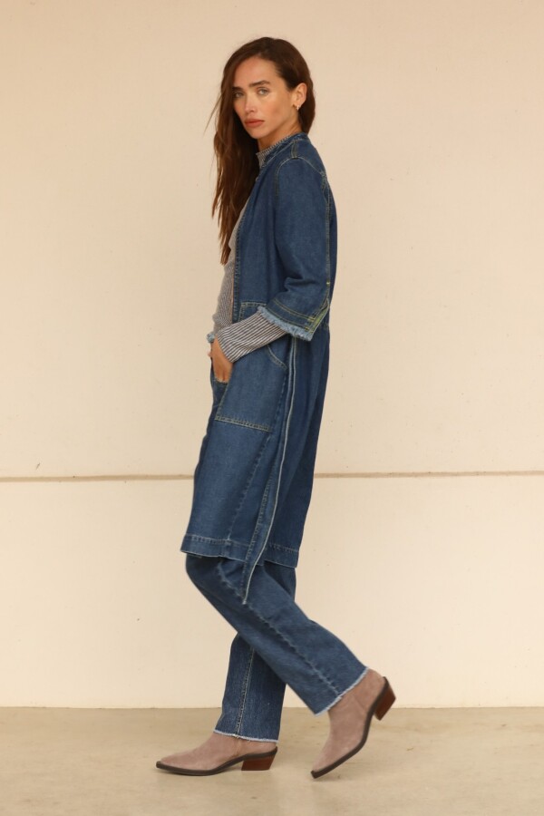 Trench Jean Vintage Trench Jean Vintage