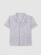 Pijama Rayas Con Estrellas Blanco