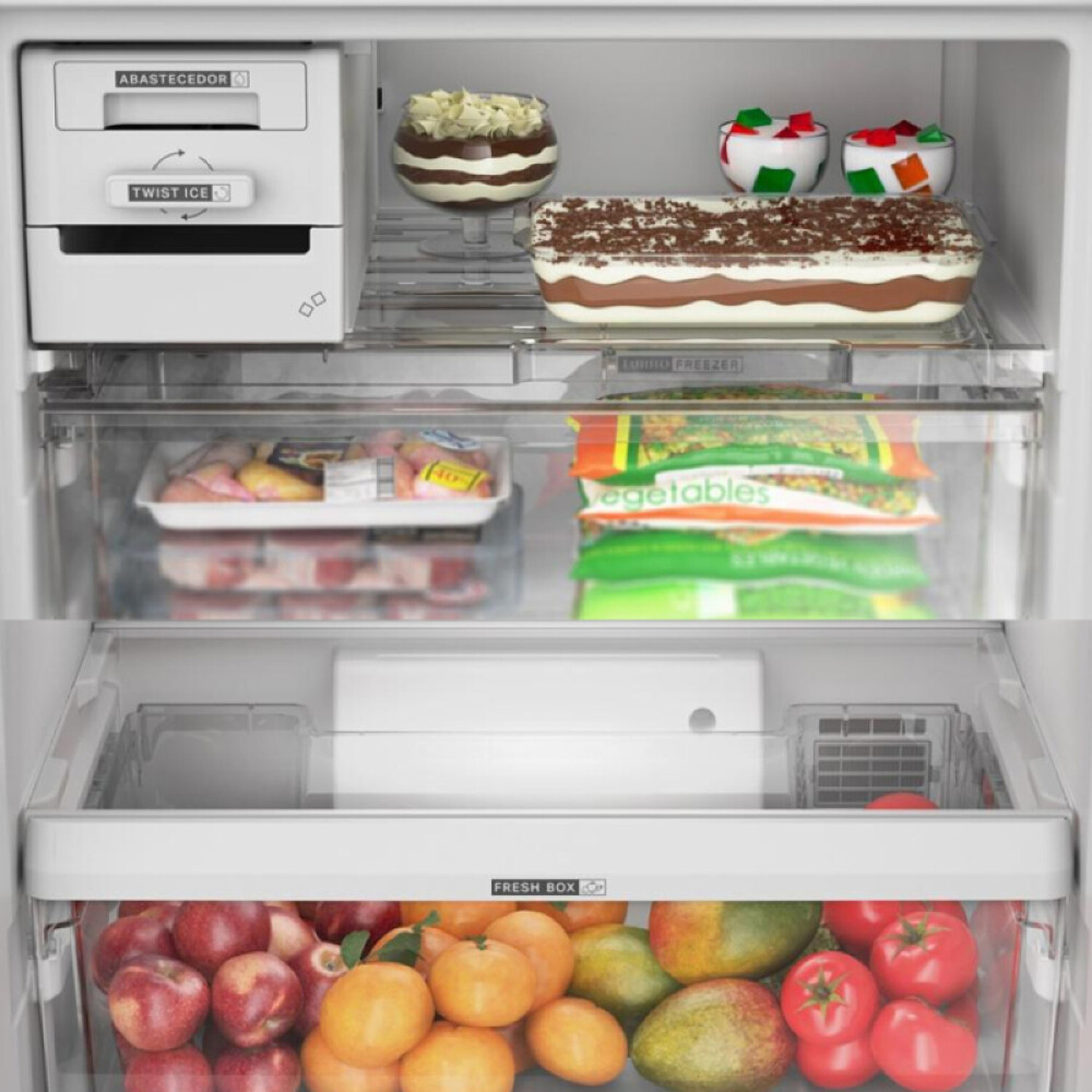 HELADERA BOTTOM MOUNT - XPERT INVERTER -Eficiencia Energetica A acero inoxidable