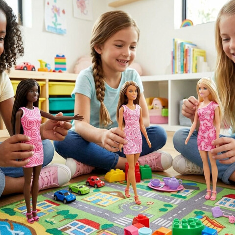Muñeca Barbie Clásica Diseños Surtidos U