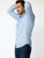 Camisa Nico Celeste