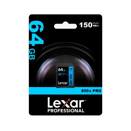 Memoria Sdxc Lexar 800X Pro 64GB Blue Series 001