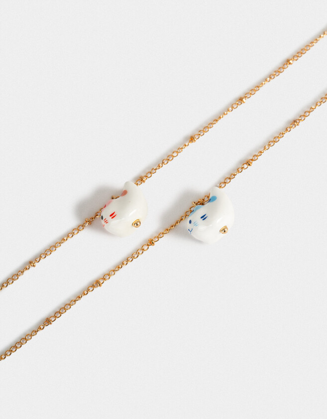 Collares para compartir Animalito Collares Para Compartir De Animalito - Dorado