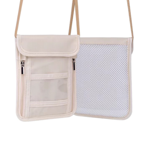 Riñonera de seguridad para viaje Beige