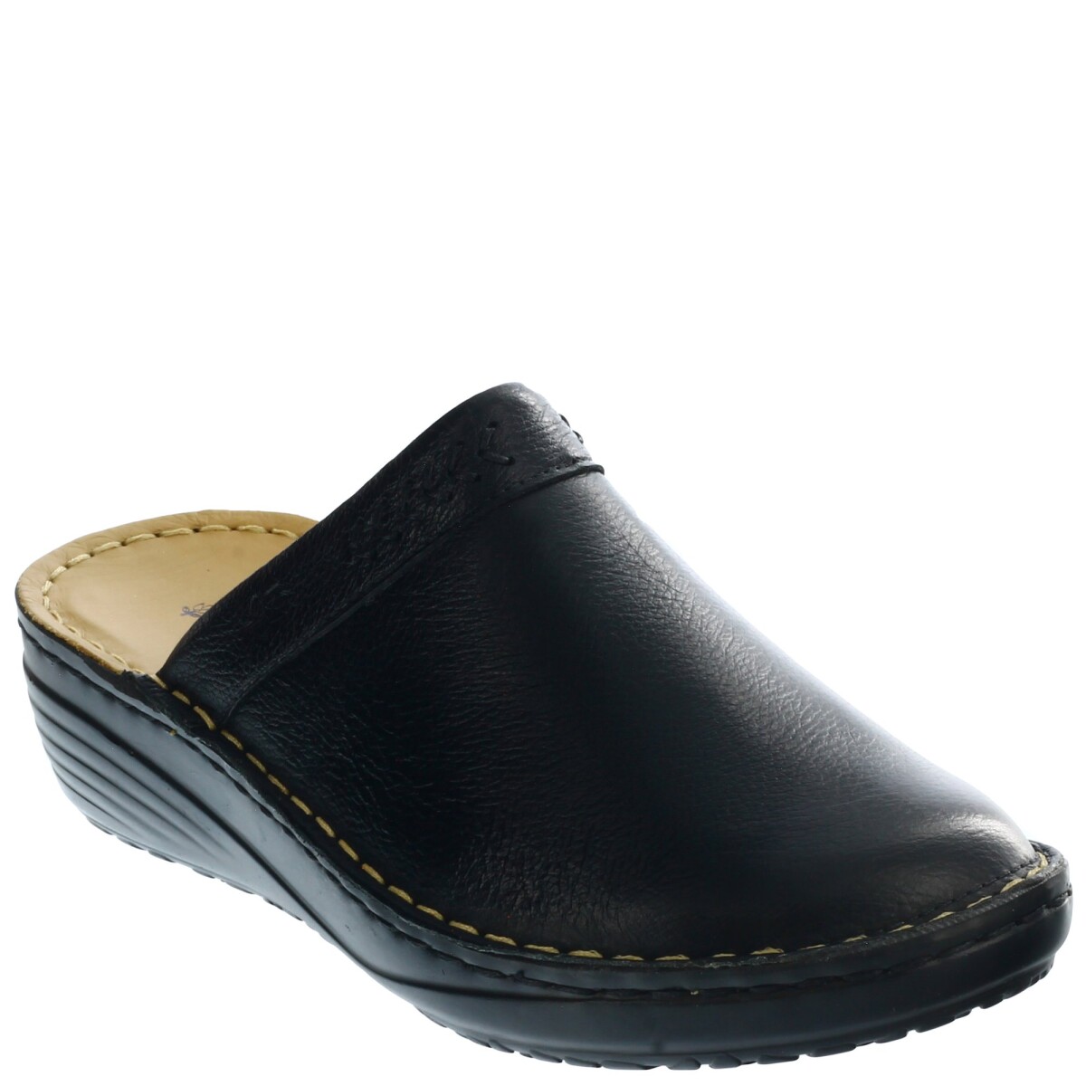 Zuecos de Mujer Lombardino Casual - Negro 