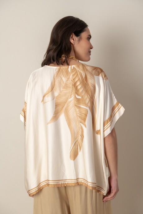 BLUSA PALMA Camel