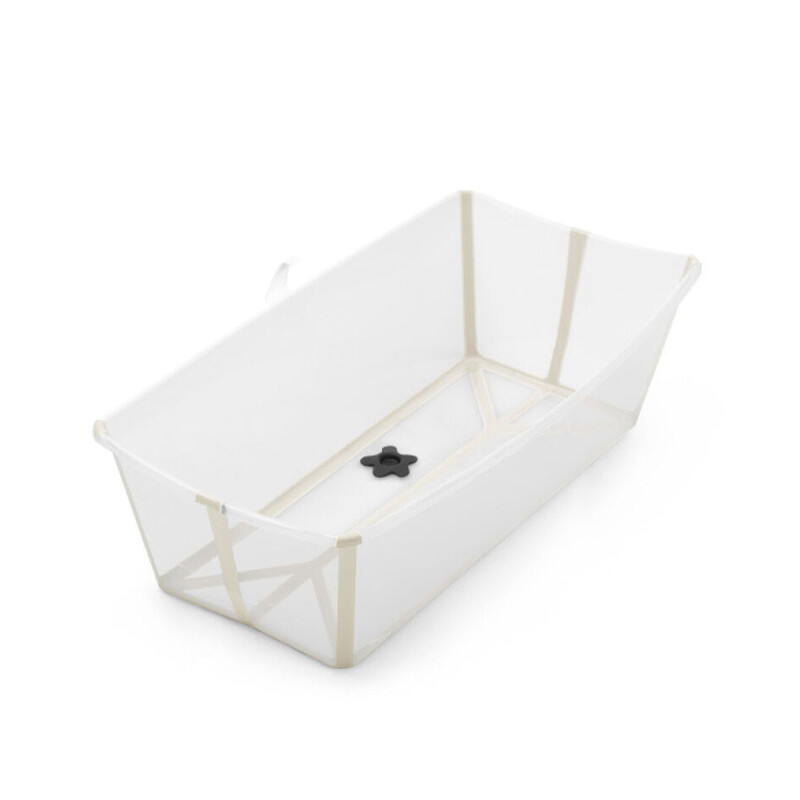 Baño Plegable Flexibath XL Transparente / Beige Stokke Baño Plegable Flexibath XL Transparente / Beige Stokke