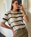 Remera Camille crudo