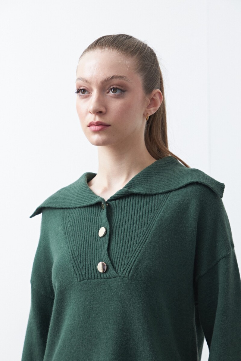 SWEATER APUS Verde Botella
