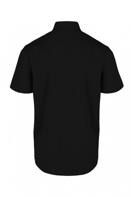 Camisa gabardina Negro