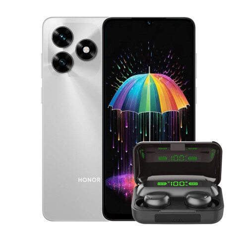 Honor X5c 4gb 128gb 50mpx 4g Wifi Huella + Regalo PK HONOR X5C 4/128 PLATA + REGALO