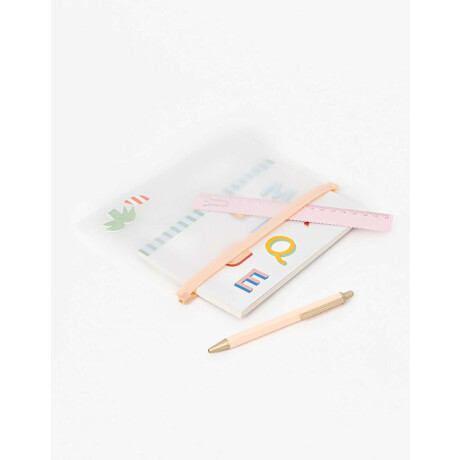 Set De Libreria En Estuche Combinacion Multicolor