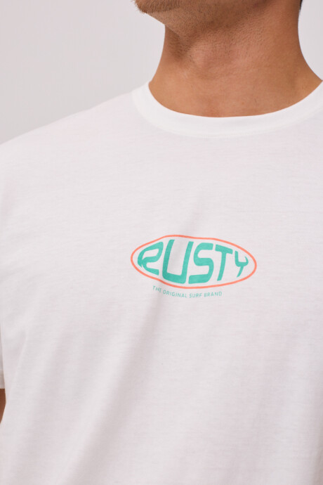 T-SHIRT NAREN RUSTY Blanco
