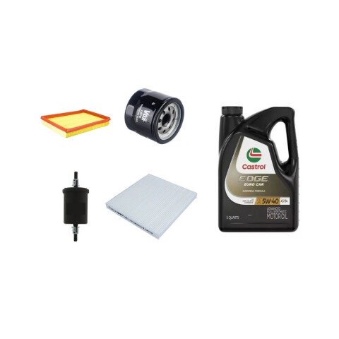 KIT DE FILTROS Y ACEITE 5W40 CASTROL Kit De Filtros Y Aceite 5w40 Castrol