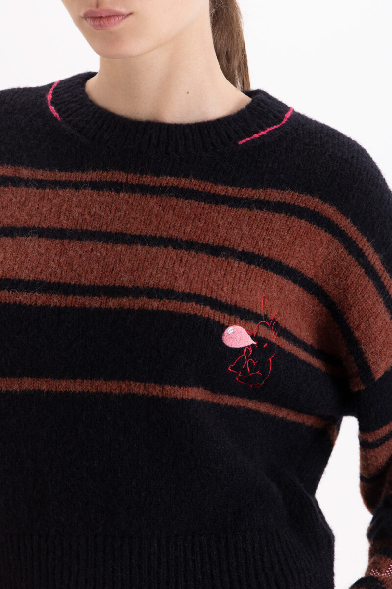 SWEATER WHISPER Negro