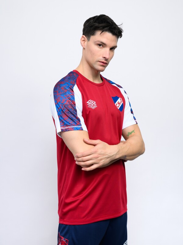 REMERA PRO TRAINING ACTIVE Nacional Hombre Beige, ordeaux