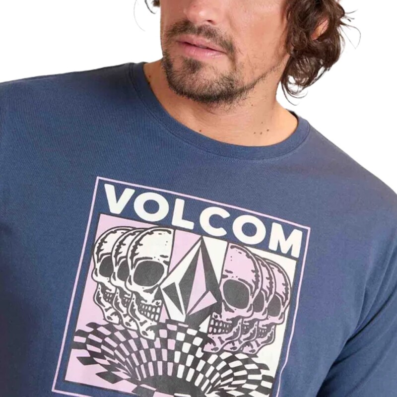 Remera Volcom Duality - Azul Remera Volcom Duality - Azul