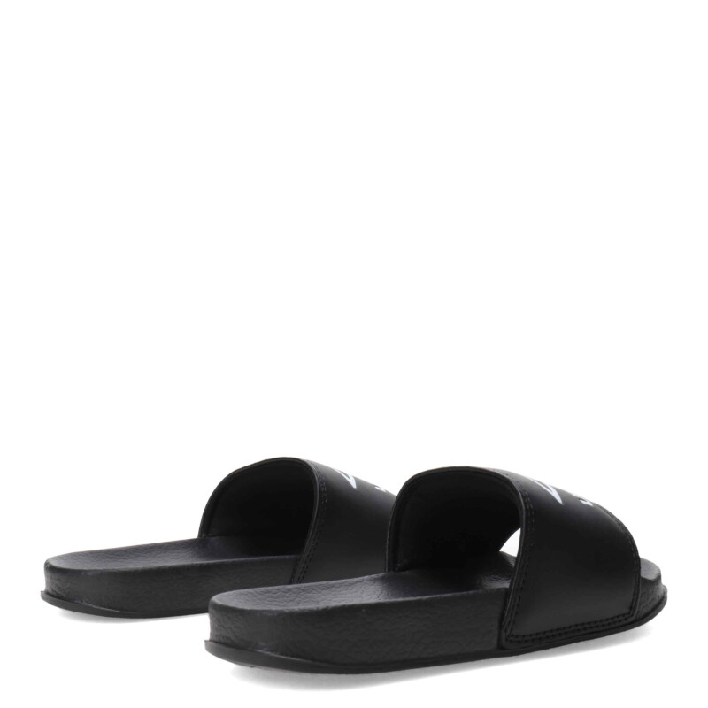 Chanclas Infantiles Umbro Locker Room Negro - Blanco