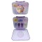 Valija Ibi Craft con Cuentas Tonos Violetas