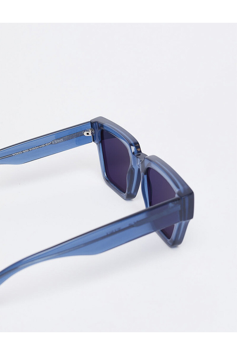Lentes Tiwi Tokio Cristal Ocean Blue With Blue Gradient Lenses