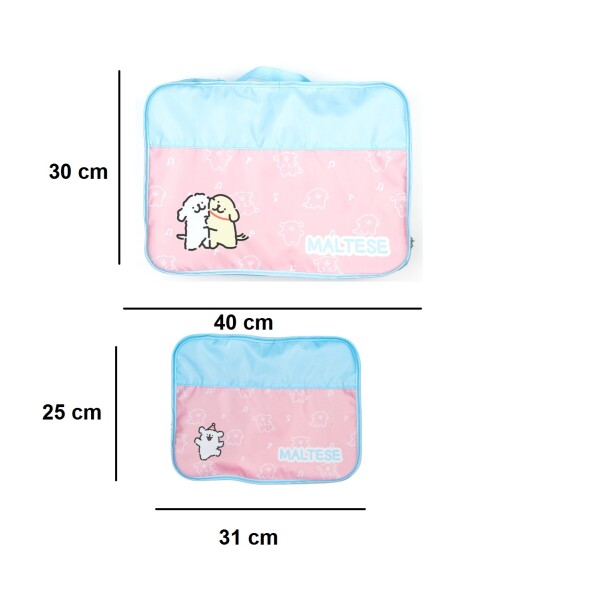 Organizador de viaje perritos diseño 1