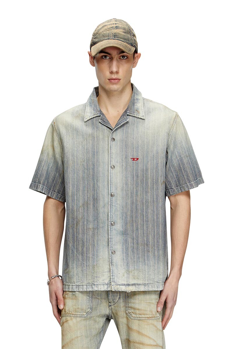 Camisa Para Hombre D-Nabil-D - Azul Marino 