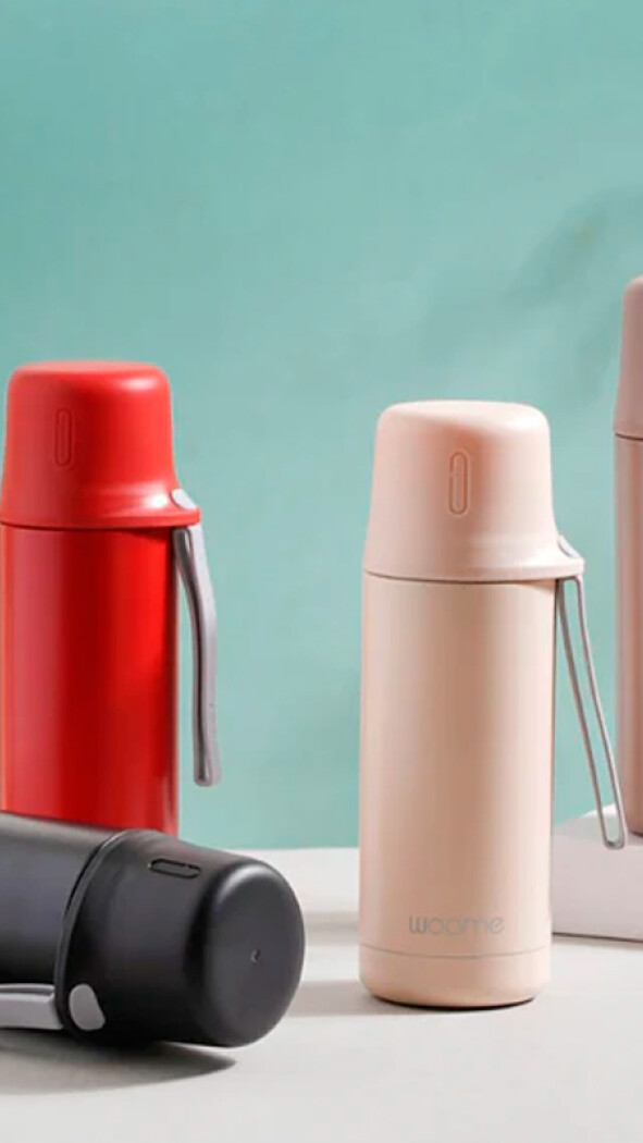 TERMO 500 ML ACERO INOXIDABLE NUDE