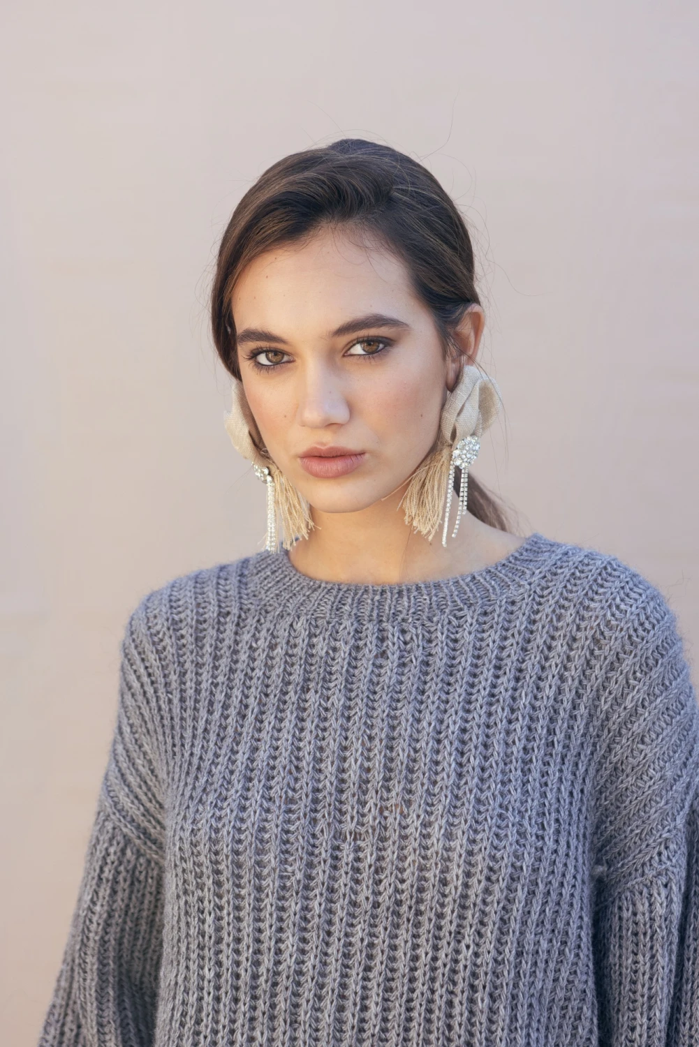 Rosette Earrings