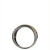 Anillo Cruzado - Plata y Oro- AN6007 sinpiedra