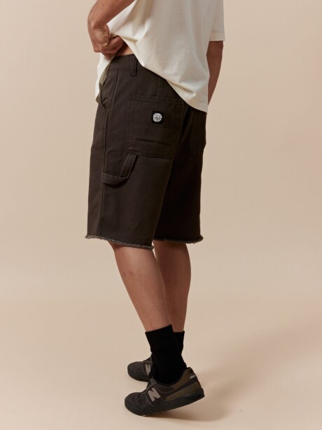 BERMUDA DENIM SKIP VERDE MILITAR