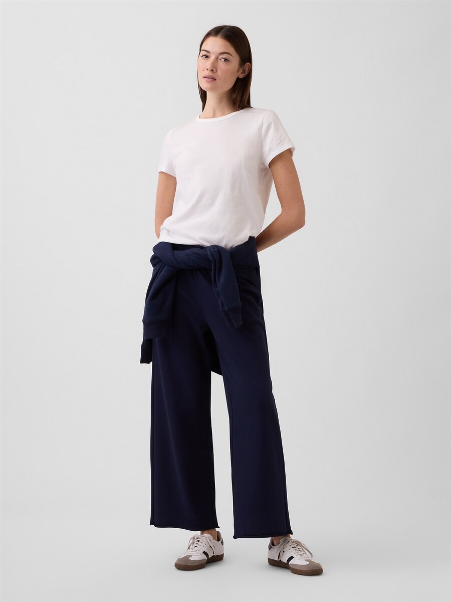Pantalón Deportivo Sin Felpa Mujer - Navy Uniform Logo 