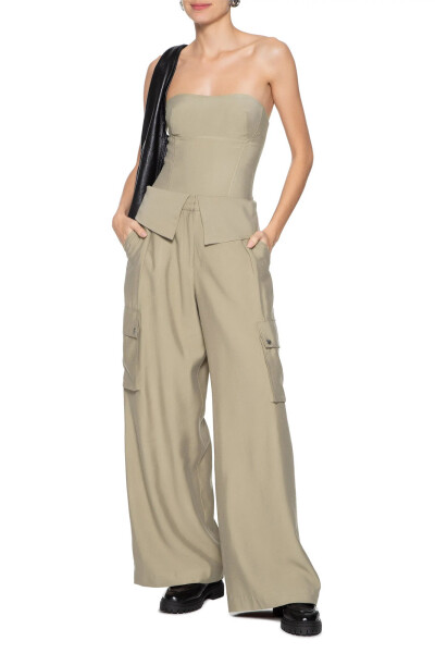 PANTALÓN CARGO Beige