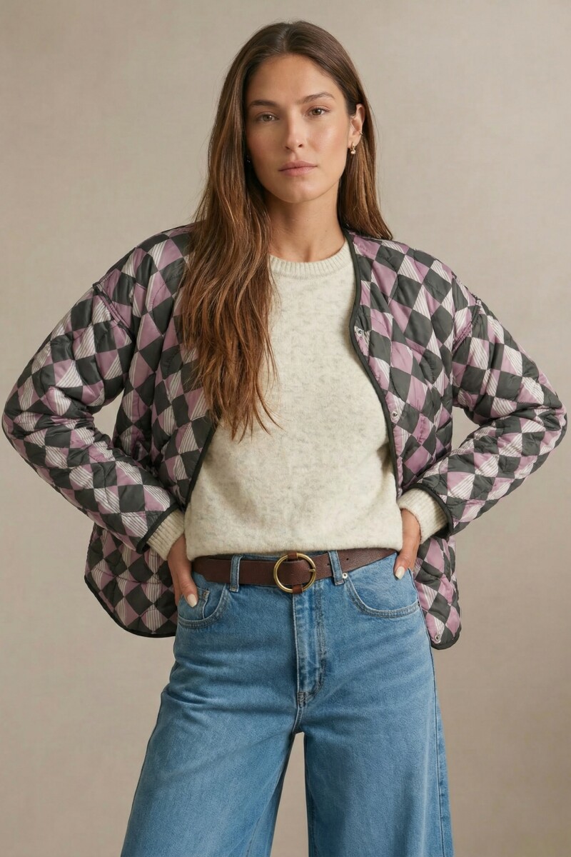 Campera Reversible Oliva