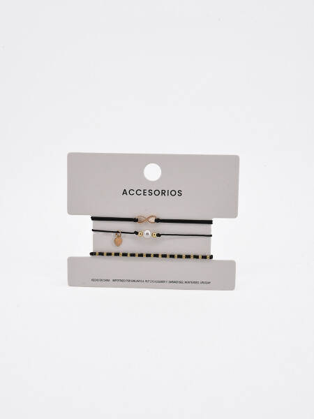 PULSERA ISA PACK X 3 VARIANTE 1.