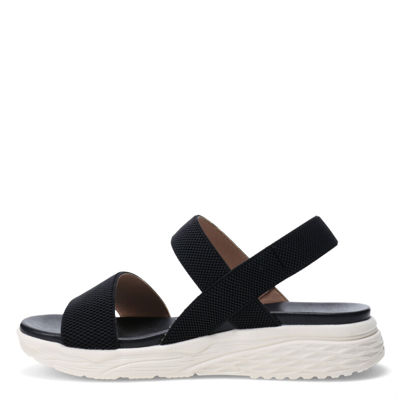 Sandalia de Mujer Lady Confort VITRE con tiras Negro