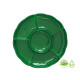 Bandeja Circular Biodegradable para Copetin x3 Un Verde