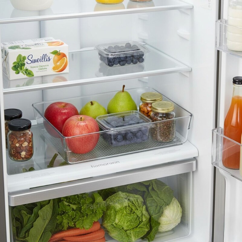 ORGANIZADOR RECT ACRIL TRANSP 23X15.5X5CM Unica