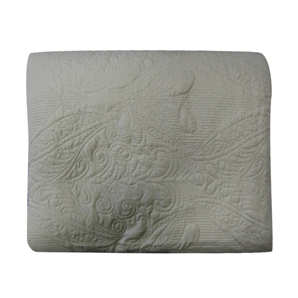 Colcha H&K - Portugal Queen - 240x260cm Gris Grecia