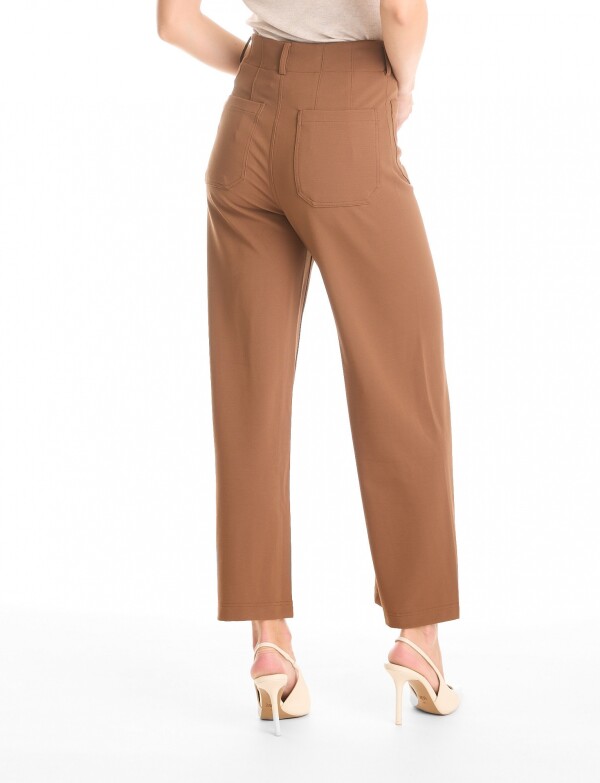 Pantalon Wide Leg MARRON