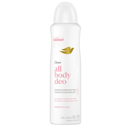Desodorante en Aerosol Dove All Body Deo Raspberry 150ml Desodorante en Aerosol Dove All Body Deo Raspberry 150ml