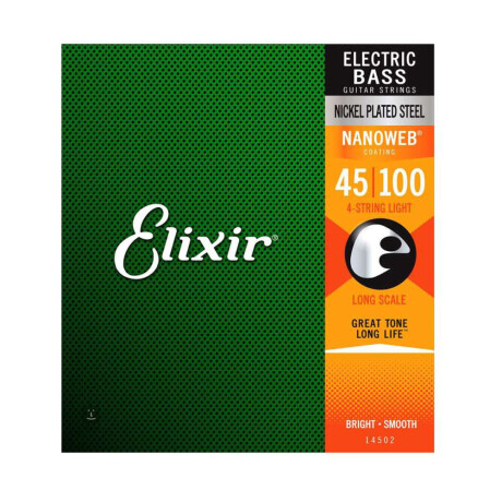 Encordado Bajo Elixir Nanoweb 045-100 Light