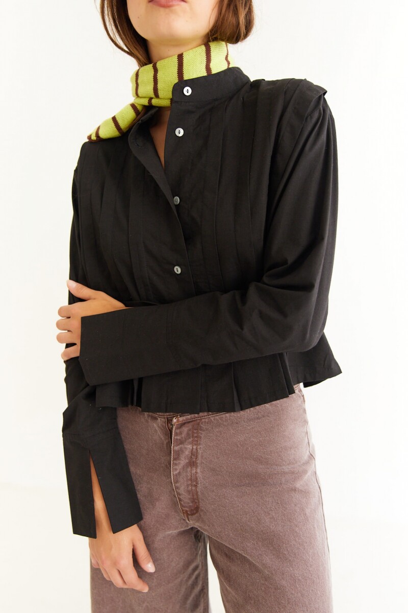 Blusa Fold Negro