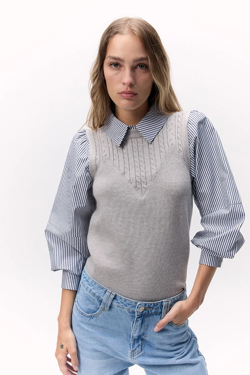 Sweater Turmalina Grey