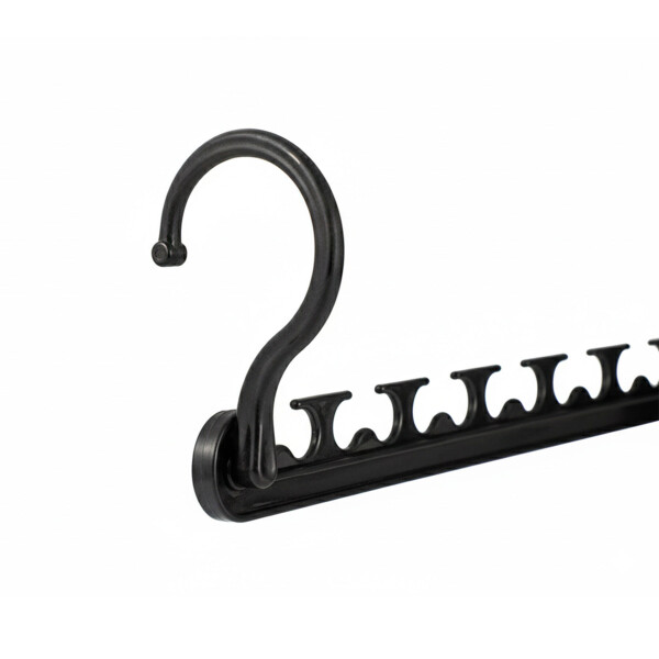 Organizador Perchas Plegable Horizontal Vertical 5 en 1 X4 Color Negro