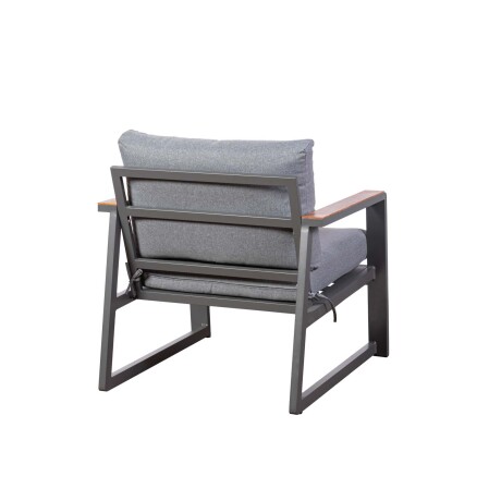 SET DE LIVING ALUMINIO GRIS TENERIFE