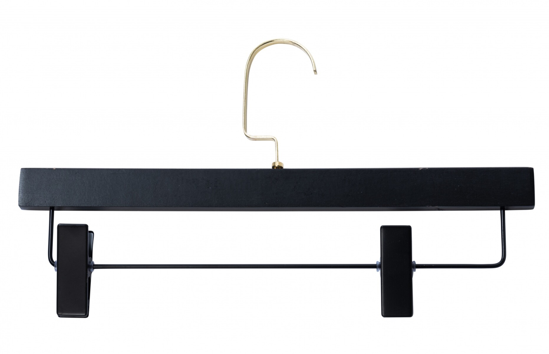 Percha Negro Para Pantalones 